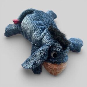 Disney Mattel y2k fuzzy Eeyore plush pillow 16 inch Fisher Price rare collectibl